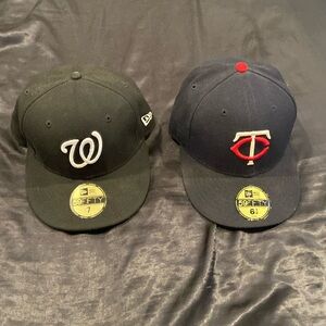 Two fitted hats for $20